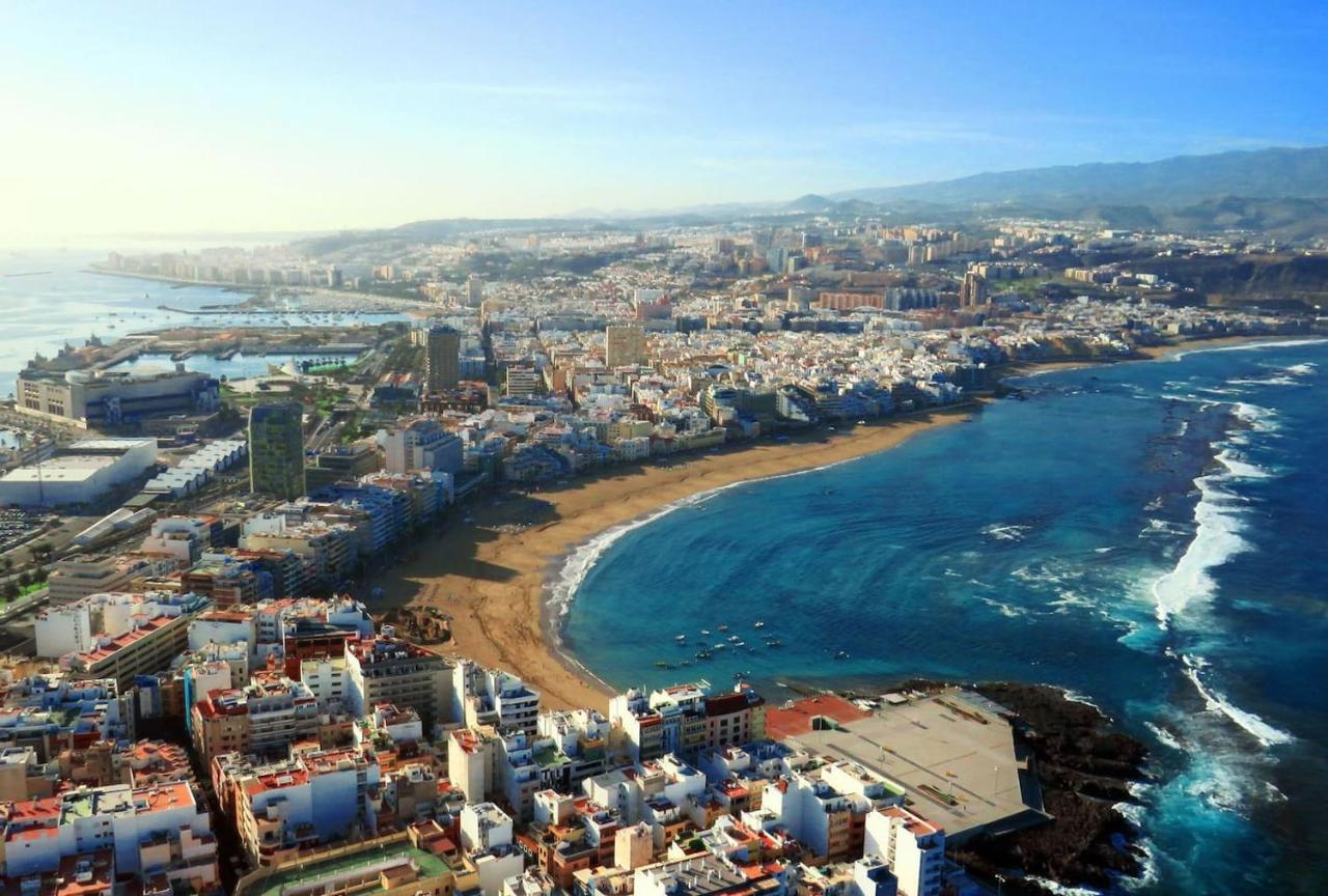 Апартаменты Playa De Las Canteras-Mirador Лас-Пальмас-де-Гран-Канария Экстерьер фото